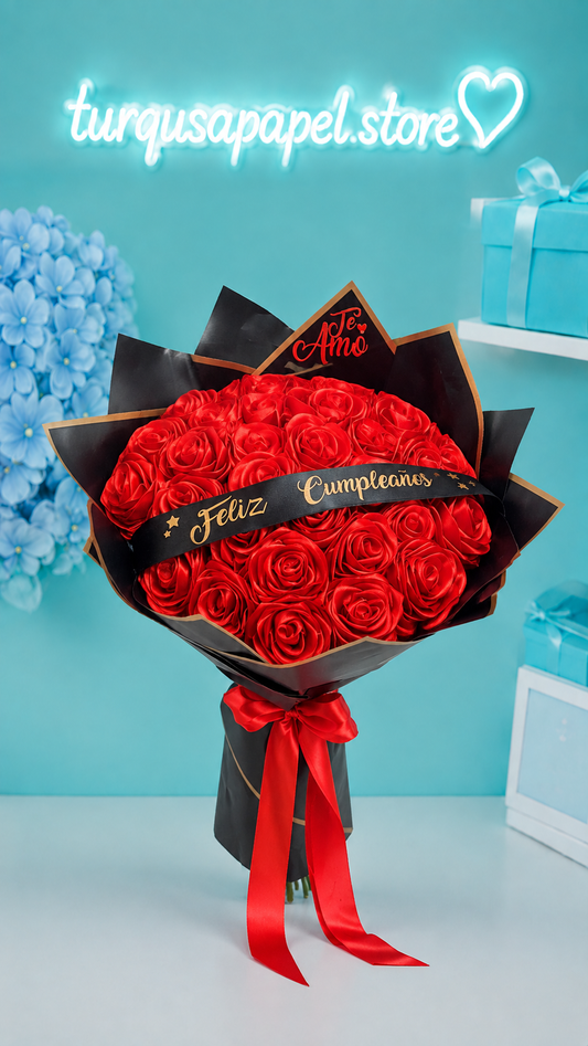 Bouquete rosas eternas